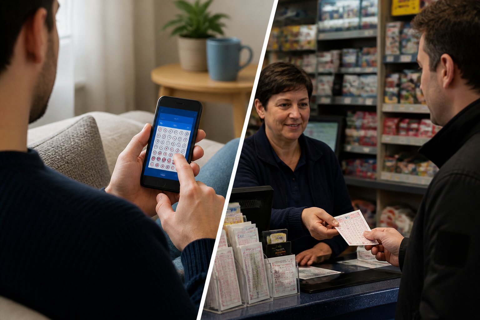 Buying Lottery Tickets Online vs In-Store: Key Differences Explained