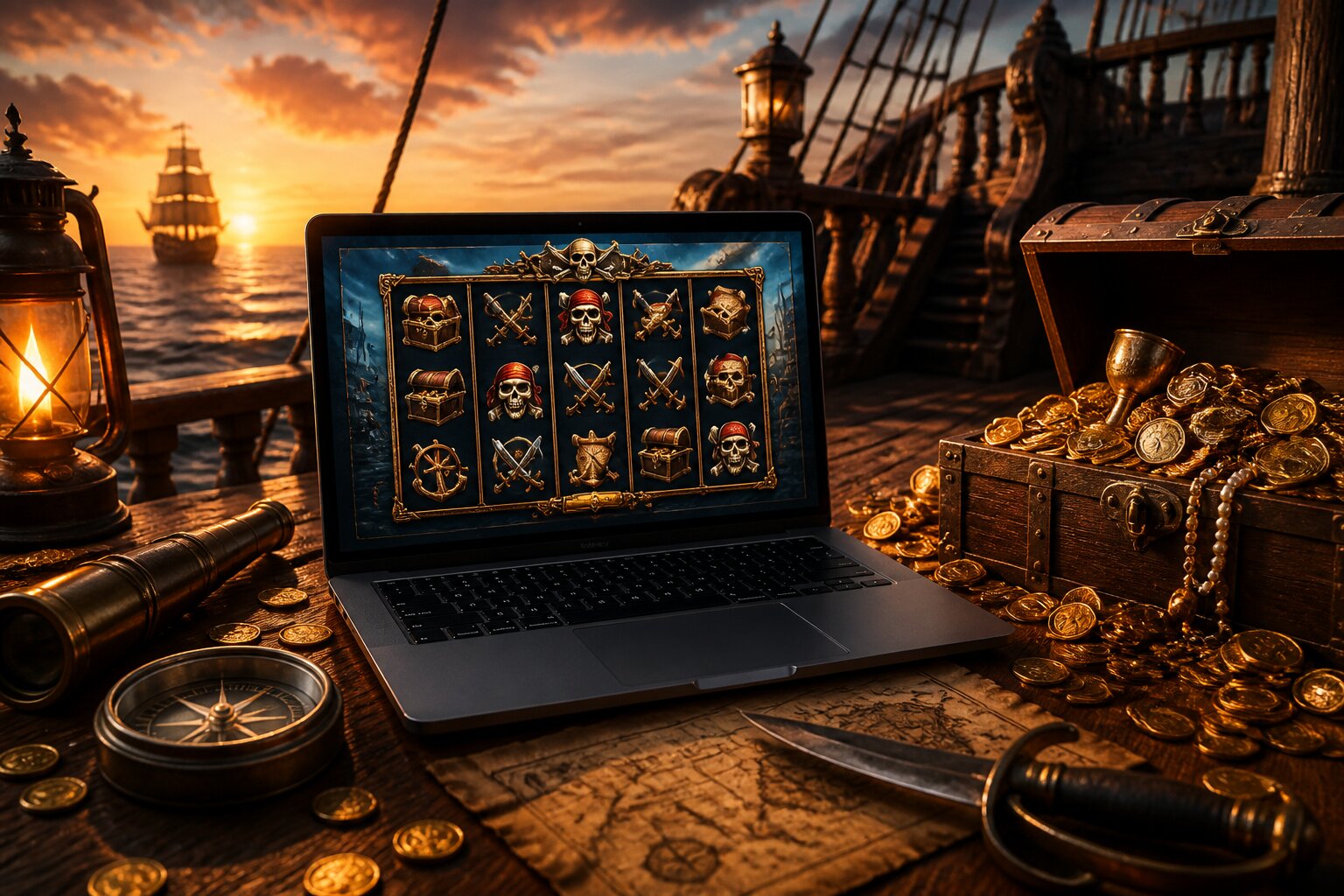 Pirate Slots Online: Play Pirate-Themed Slot Games & Win Treasure
