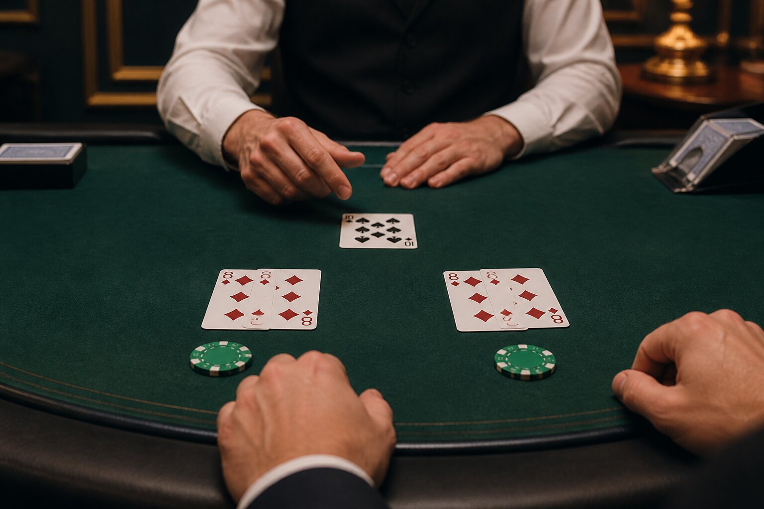 Splitting 8s Against 10 in Blackjack: What Happens if You Split?