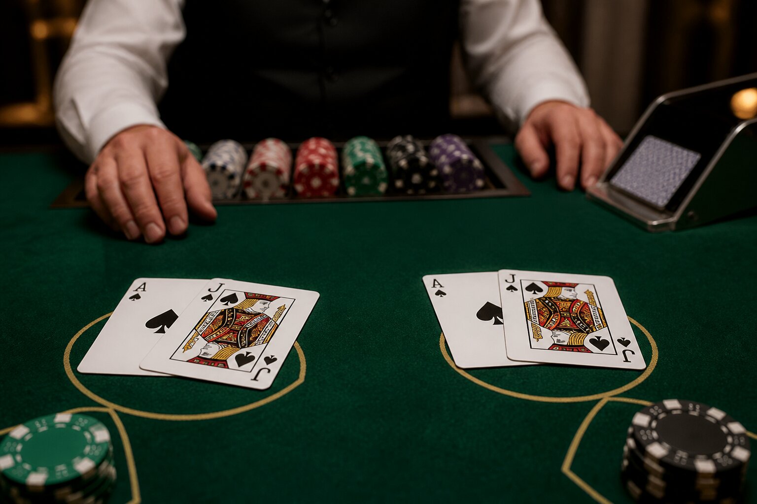 Player vs Dealer Blackjack: What If Both Get Blackjack? Rules Explained
